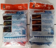 System poziomowania płytek Perfect Level 1,5mm (150 klipsów + 50 klinów)