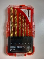 WIERTŁA DO METALU WERCKMANN ZESTAW 2-10mm 7szt.