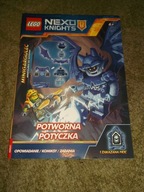 LEGO NEXO KNIGHTS nr4 Potworna potyczka -opowiadanie, komiksy , zadania