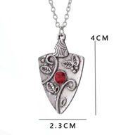 Wisior Pamiętniki Wampirów Rodziny Bonnie Bennett Almandine Garnet