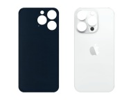 Panel Tylny Klapka Baterii Do Apple IPhone 14 Pro Srebrny BIG HOLE