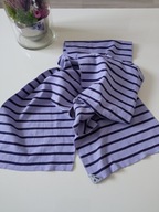 By wind szal damski liliowy w paseczki 175x21