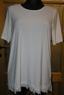 BIAŁA BLUZKA z HAFTEM na LATO NINA LEONARD 42