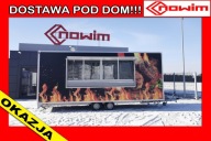 przyczepa gastronomiczna budka kebab burger 6 m gotowy biznes producent