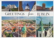 LUBLIN - Z LOTU PTAKA - ZAMEK - BRAMA KRAKOWSKA - KOŚCIÓŁ