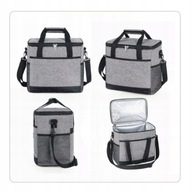 DUŻA TORBA PIKNIKOWA TURSYTYCZNA TERMICZNA IZOLACYJNA PLAŻOWA SKŁADANA