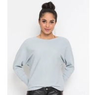 Tanio !_NOWY 189zł KOMFORTOWY sweterek-nietoperz_WYGODNA bawełna+lycra r.50