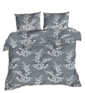 Pościel kora lux 200x220 + 2x60x70 + 2x40x40 zamek K 322 Graficzna