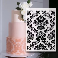 Szablon symetryczny do tortu, malowania ścian , dekoracje nr4