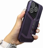 Etui LIUKM Case Otwarta Sportowa Obudowa do iPhone 16 Pro Max, fiolet