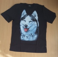 KOSZULKA PIES T-SHIRT ŚWIECĄCA W CIEMNOŚCI UNISEX r.XXL