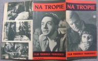 NA TROPIE - film francuski -program kinowy -lata 50-te