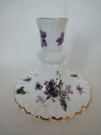 HAMMERSLEY świecznik Victorian Violets fiołki