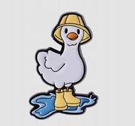 Przypinka pin gęś w kałuży