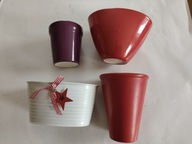 Dla kolekcjonerów - Cztery osłonki na doniczki