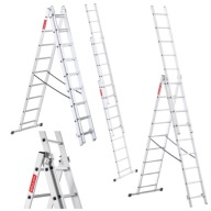 DRABINA ALUMINIOWA WIELOFUNKCYJNA BAULICH 3 x 9 do 150 kg