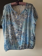 BLUZKA DAMSKA ŁADNA KOLORYSTYCZNIE R.44