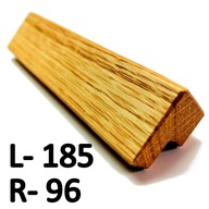 Uchwyt do mebli drewniany Dąb Typ L 185/ 96mm