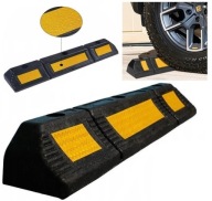 Blokada parkingowa mocny ogranicznik parkingowy kół separator gumowy 59 cm