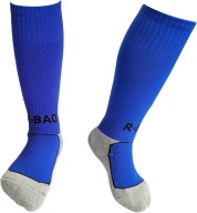 Skarpety piłkarskie dla dzieci roz. 33-38 NIEBIESKIE