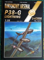 Haliński 3-4/08 P-38G LIGHTNING -BEZ ERRATY