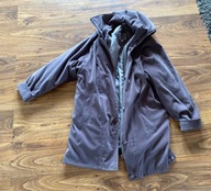 Kurtka damska brązowa-szara ciepła 40