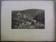 DOLINA OJCOWSKA -WIDOK Z GÓRY KRZYŻOWEJ-heliograwiura -TOW. TATRZAŃSKIE