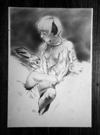 Akt Artystyczny – Praca Ręcznie Tworzona (155) – dla 884 Skubalskich