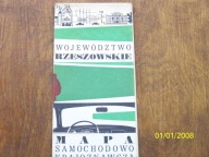 Województwo rzeszowskie mapa samochodowo-krajoznawcza Praca zbiorowa