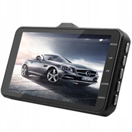 KAMERA COFANIA WIDEO REJESTRATOR JAZDY SAMOCHODOWY MONITOR FULLHD PRZÓD TYŁ