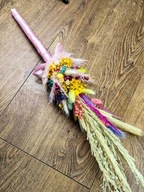 Palma Wielkanocna Ręcznie Robiona PREMIUM Kolorowa Tradycyjna 70 cm