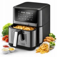 FRYTKOWNICA BEZTŁUSZCZOWA AIR FRYER ELECTO 8L 2000W OKIENKO 12PROG