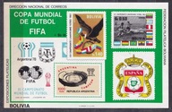1980 Boliwia Mundial '78 Argentyna Mi blok 96 **