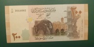 Banknot 200 Funtów Syryjskich,UNC, Syria