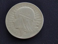 Moneta 5 złotych Jadwiga 1933, dobry stan, srebro (135)