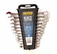 Niteo Tools Klucze Płasko-Oczkowe 12 sztuk