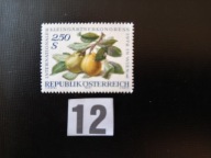 Kwiaty , owoce , Austria , MNH