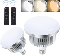 FGen Lampa LED fotograficzna 2x135W E27 3000-6500K z pilotem