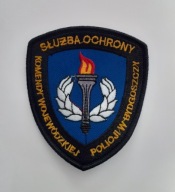 naszywka ochrona - SŁUŻBA OCHRONY - KOMENDY Wojewódzkiej POLICJI