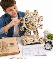 Puzzle 3D Diabelski Młyn Kreatywna Zabawka Edukacyjna Prezent DIY