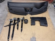 PORSCHE PANAMERA 970 DESKA KONSOLA PODUSZKI AIRBAG PASY CZARNE ORYGINALNE