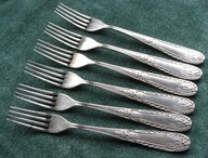 GERLACH wz SECESJA WIDELCE obiadowe 2 sztuki DWA NOWE NIEUŻYWANE 2 WIDELCE