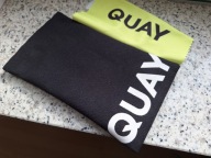 QUAY AUSTRALIA etui futerał okulary {nowy} torebka