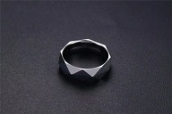 WOLFRAMOWA OBRACZKA FASETOWANA POLEROWANA 6MM R.22