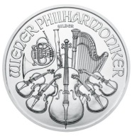 Wiedeńscy Filharmonicy 2021 WIENER PHILHARMONIKER 1 Oz Ag 999, 5 szt