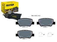 TEXTAR Klocki hamulcowe tył 2488501