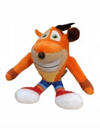 PLUSZOWA ZABAWKA MASKOTKA PLUSZAK CRASH BANDICOOT Z GRY