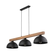 Lampa wisząca Oslo czarna 3 PŁ (4710) - TK Lighting