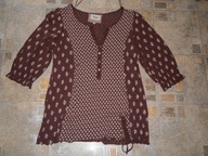 NEXT KOLOROWA BLUZKA COTTON ROZ 44 UK 16