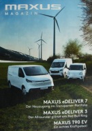 Maxus eDeliver modele prospekt 03 2025 model 2025